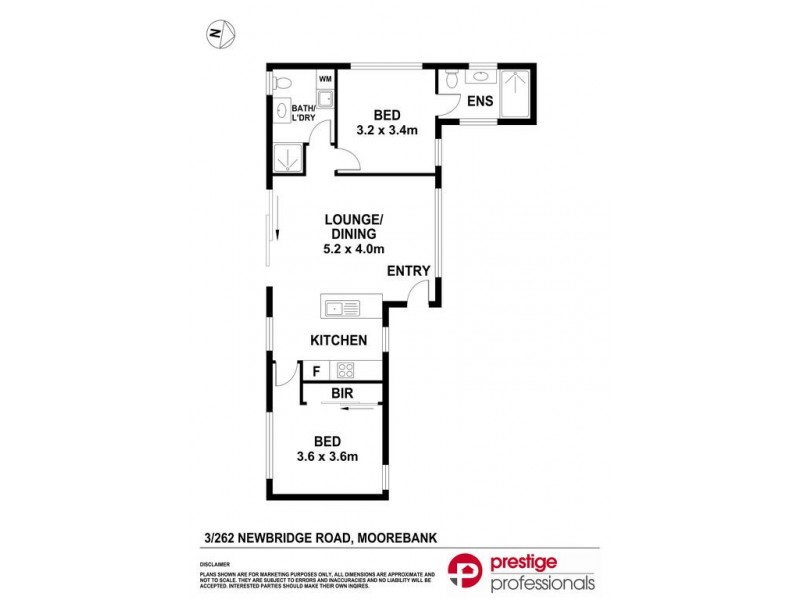 3/262 Newbridge Road, Moorebank NSW 2170 Floorplan
