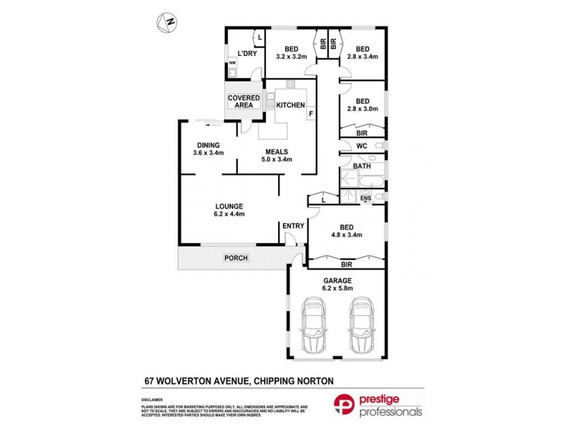 67 Wolverton Avenue, Chipping Norton NSW 2170 Floorplan