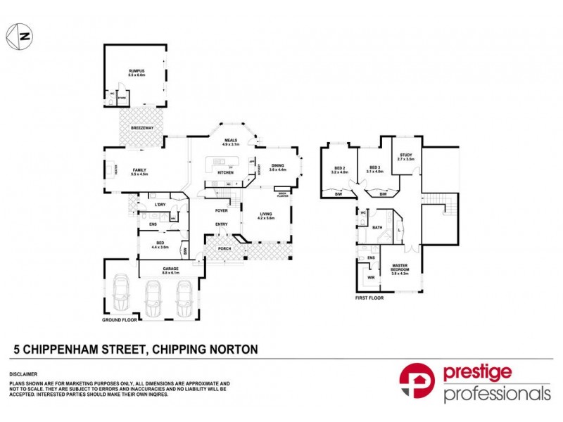 5 Chippenham Street, Chipping Norton NSW 2170 Floorplan