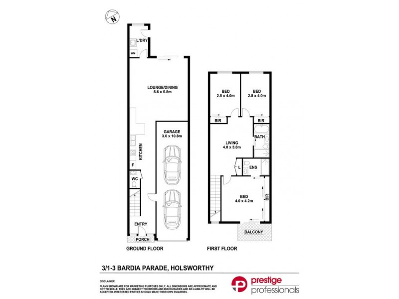 3/1-3 Bardia Parade, Holsworthy NSW 2173 Floorplan
