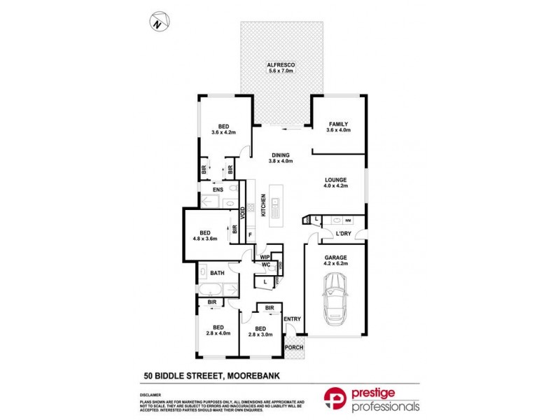 50 Biddle Street, Moorebank NSW 2170 Floorplan