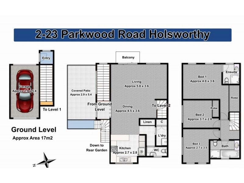 2/23 Parkwood Road, Holsworthy NSW 2173 Floorplan