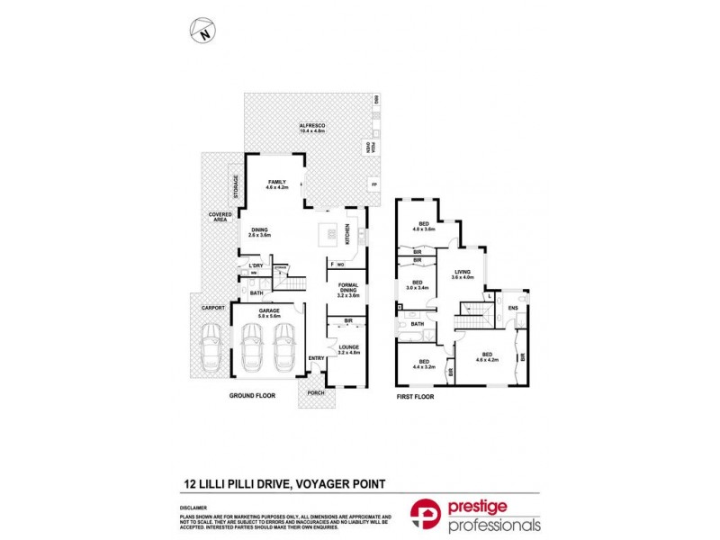 12 Lilli Pilli Drive, Pleasure Point NSW 2172 Floorplan