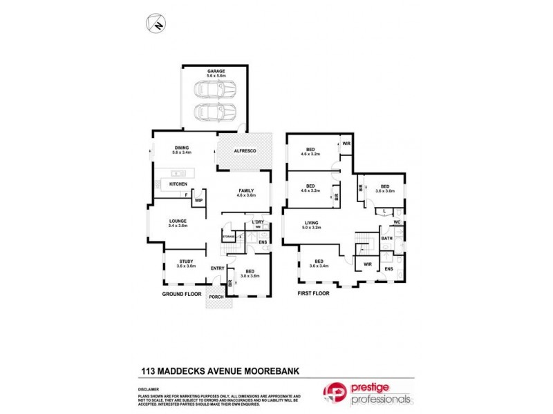 113 Maddecks Avenue, Moorebank NSW 2170 Floorplan