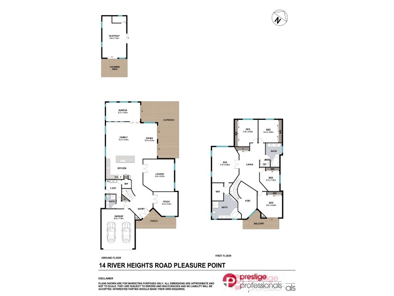 14 River Heights Road, Pleasure Point NSW 2172 Floorplan