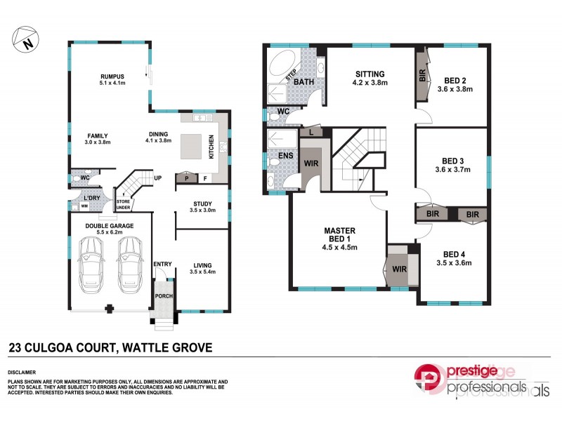23 Culgoa Court, Wattle Grove NSW 2173 Floorplan