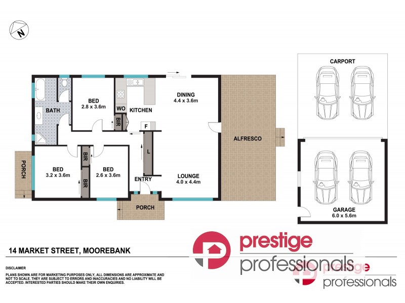14 Market Street, Moorebank NSW 2170 Floorplan