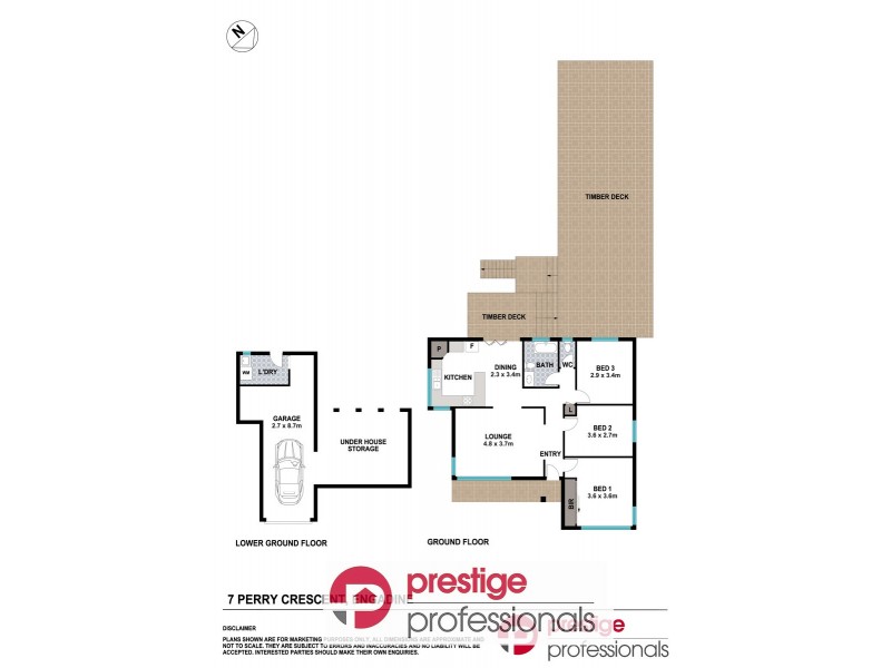 7 Perry Crescent, Engadine NSW 2233 Floorplan