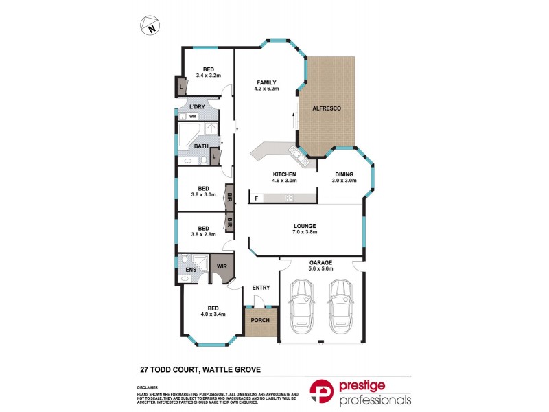 27 Todd Court, Wattle Grove NSW 2173 Floorplan