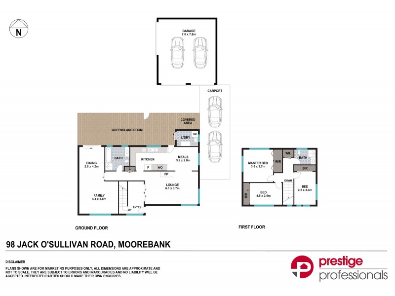 98 Jack O’Sullivan Road, Moorebank NSW 2170 Floorplan