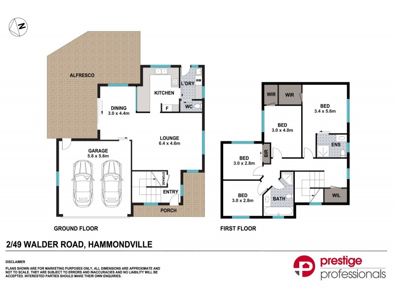 2/49-51 Walder Road, Hammondville NSW 2170 Floorplan