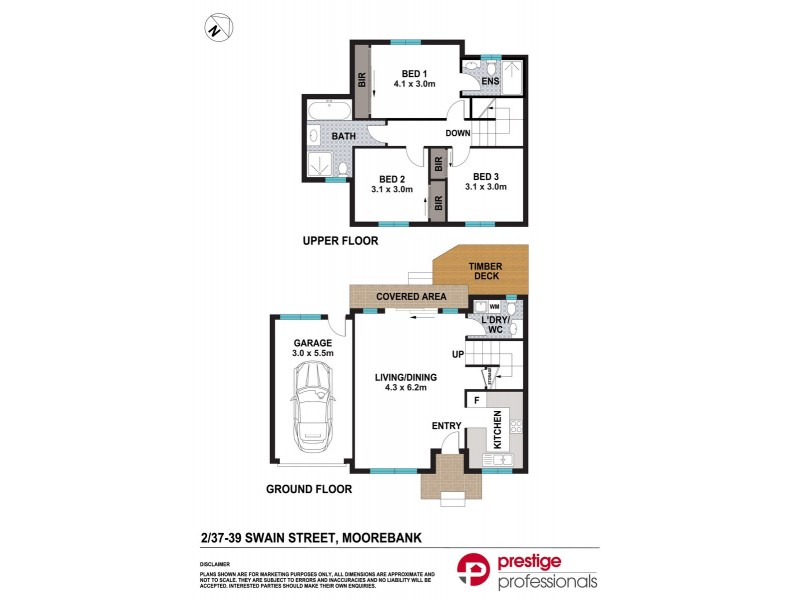 2/37-39 Swain Street, Moorebank NSW 2170 Floorplan