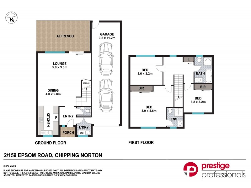 2/159 Epsom Road, Chipping Norton NSW 2170 Floorplan