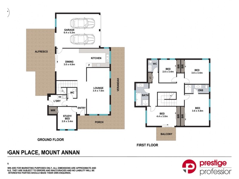 3 Hogan Place, Mount Annan NSW 2567 Floorplan