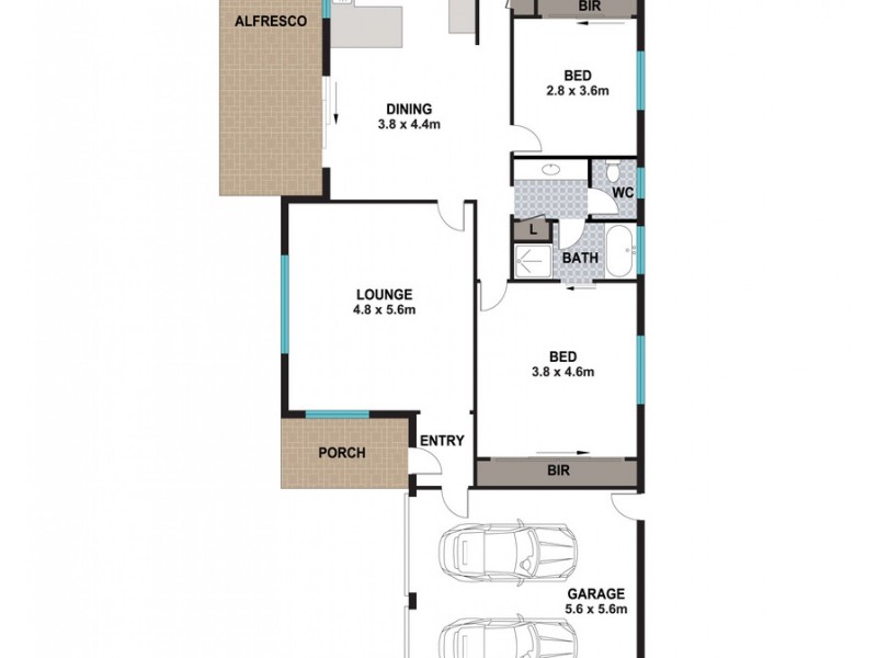 8 Haughton Court, Wattle Grove NSW 2173 Floorplan