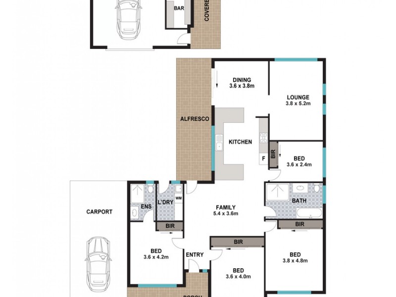 18 Hillcrest Avenue, Moorebank NSW 2170 Floorplan