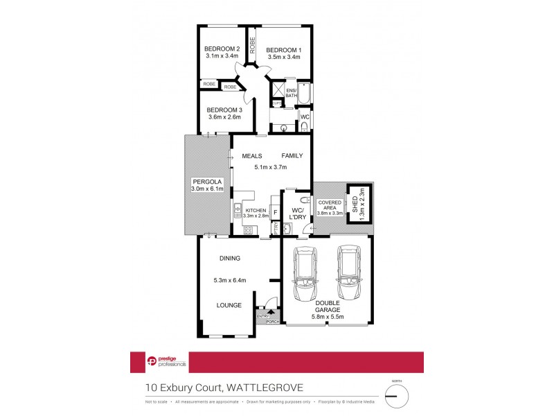 10 Exbury Court, Wattle Grove NSW 2173 Floorplan