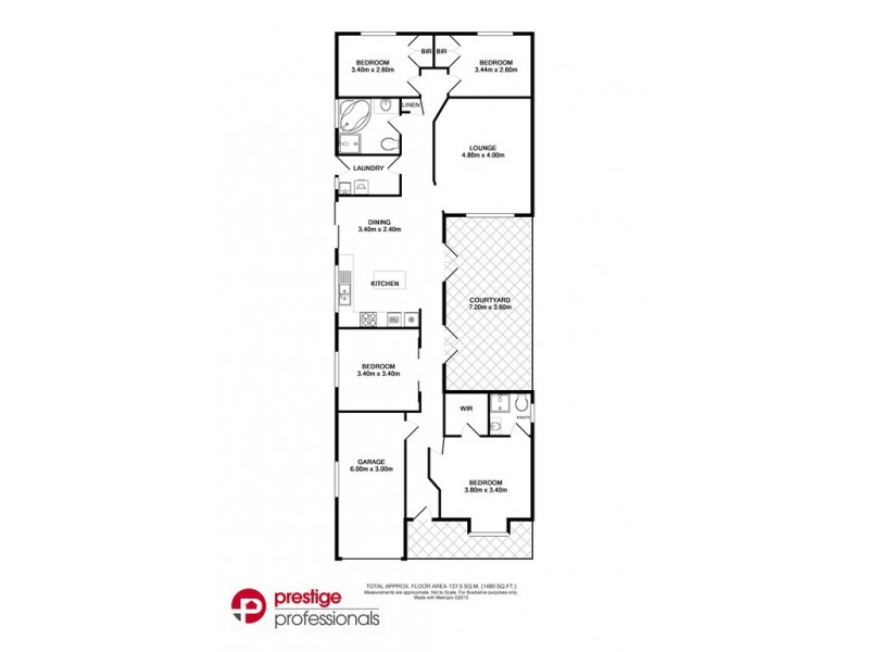 20 Beltana Court, Wattle Grove NSW 2173 Floorplan