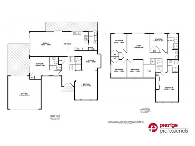 1 Glenelg Court, Wattle Grove NSW 2173 Floorplan
