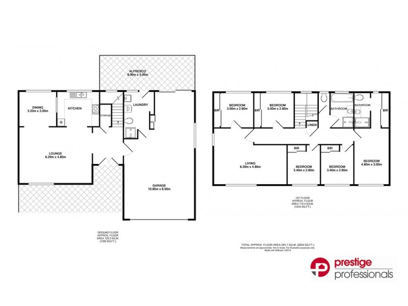13 Swindon Place, Chipping Norton NSW 2170 Floorplan