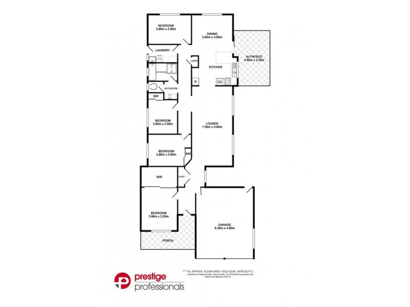 16 Eildon Court, Wattle Grove NSW 2173 Floorplan