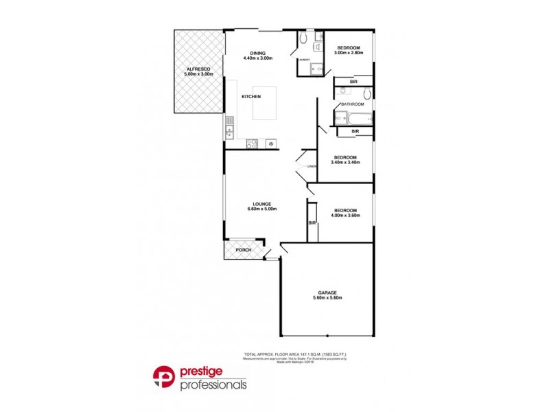 41 Lyndhurst Court, Wattle Grove NSW 2173 Floorplan