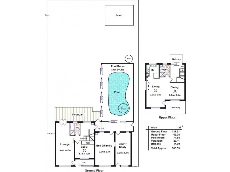 31 Oleander Road, Maslin Beach SA 5170 Floorplan