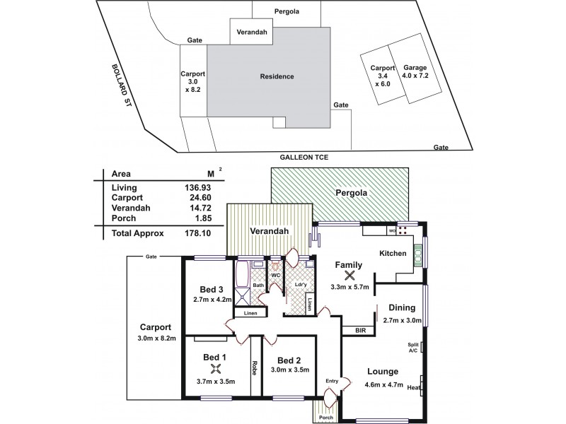 2 Galleon Terrace, Seaford SA 5169 Floorplan