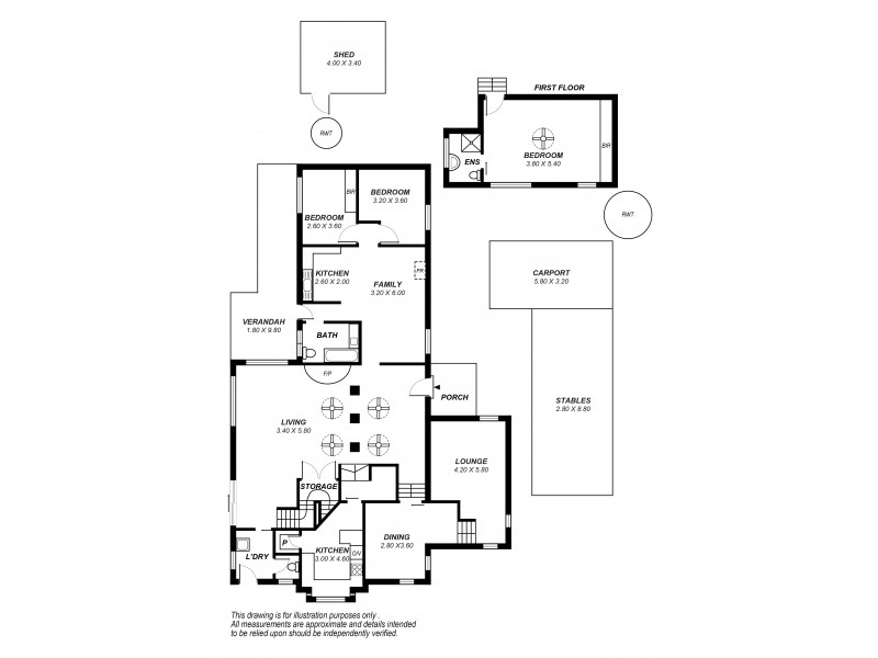 190 Peters Creek Road, Kangarilla SA 5157 Floorplan