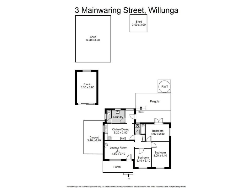 3 Mainwaring Street, Willunga SA 5172 Floorplan
