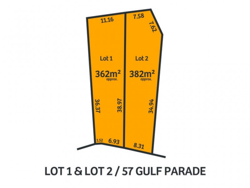 Lot 1 and 2 / 57 Gulf Parade, Maslin Beach SA 5170