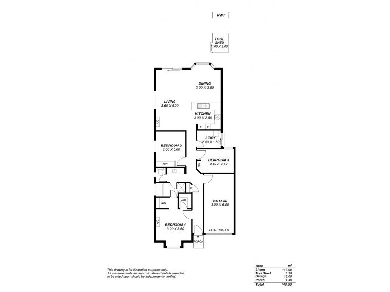 14 Middleton Road, Largs North SA 5016 Floorplan