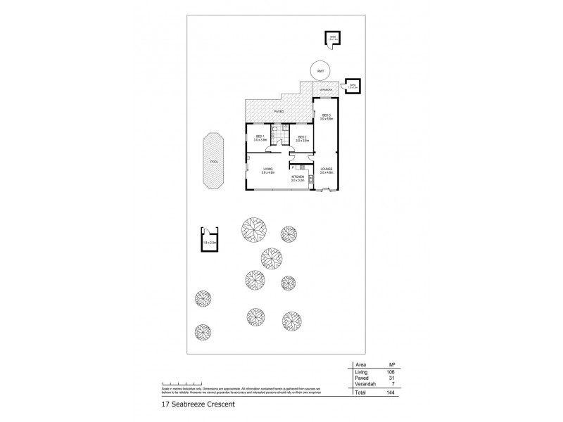 17 Seabreeze Crescent, Maslin Beach SA 5170 Floorplan