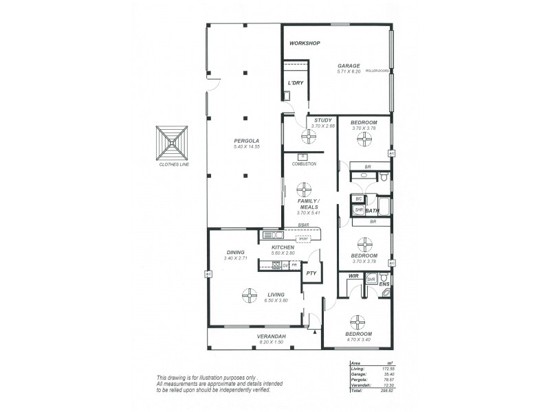 502 Main South Road, Old Noarlunga SA 5168 Floorplan