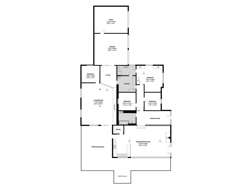 79 Nunn Road, Myponga SA 5202 Floorplan