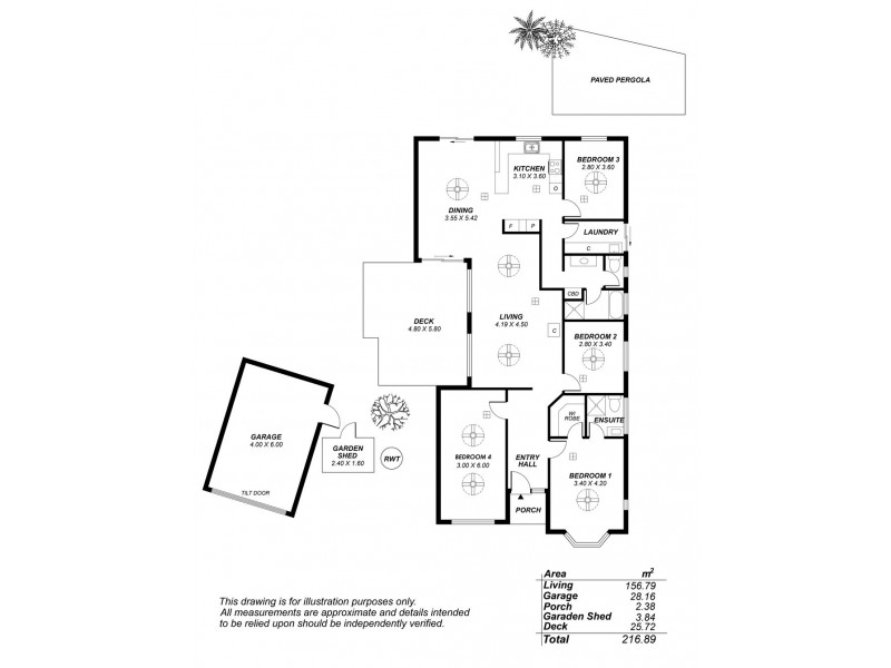 1 HUNT STREET, Port Willunga SA 5173 Floorplan