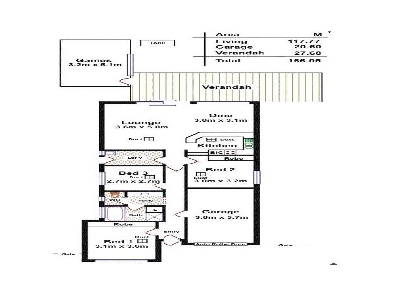 5A Cameron Road, Aldinga Beach SA 5173 Floorplan