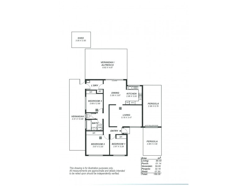 78 Arthur Street, Pennington SA 5013 Floorplan