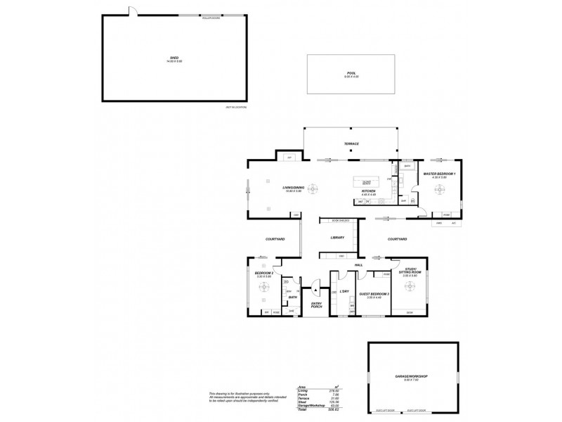 1344D Brookman Road, Dingabledinga SA 5172 Floorplan