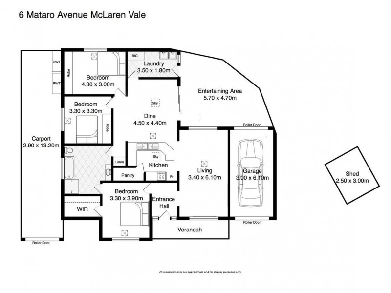 6 Mataro Avenue, Mclaren Vale SA 5171 Floorplan
