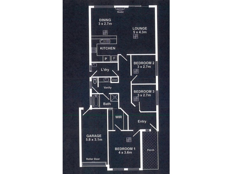 9 Yaldara Close, Woodcroft SA 5162 Floorplan