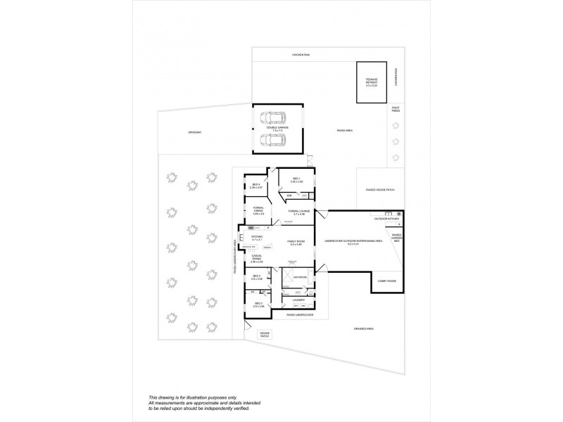 21 Richmond Grove, Onkaparinga Hills SA 5163 Floorplan