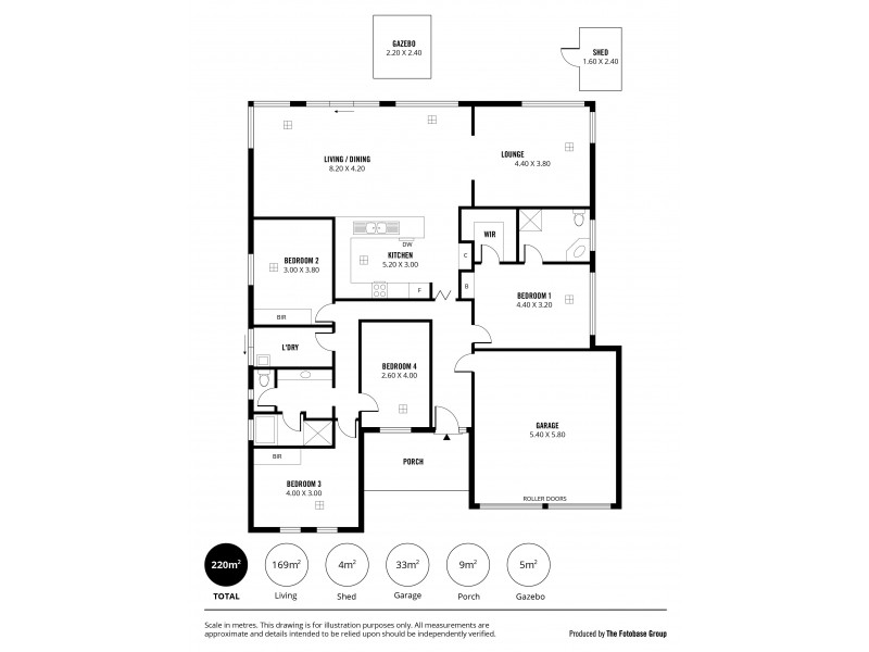 1B Hewitt Drive, Mclaren Vale SA 5171 Floorplan