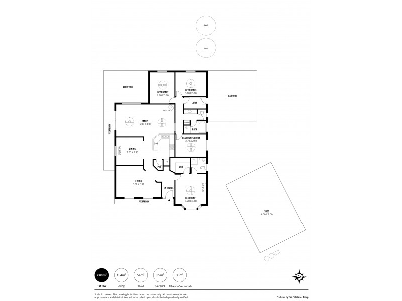 115 Boards Road, Wattle Flat SA 5203 Floorplan