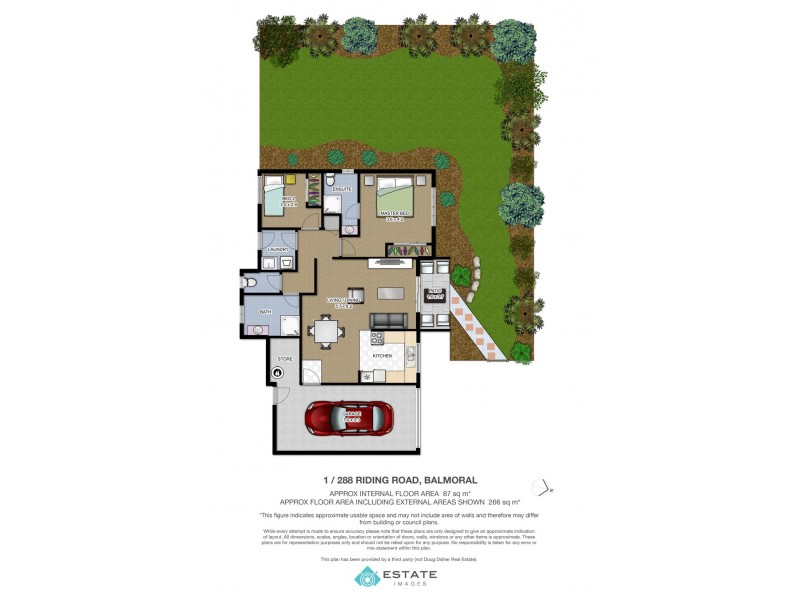 1/288 Riding Road, Balmoral QLD 4171 Floorplan