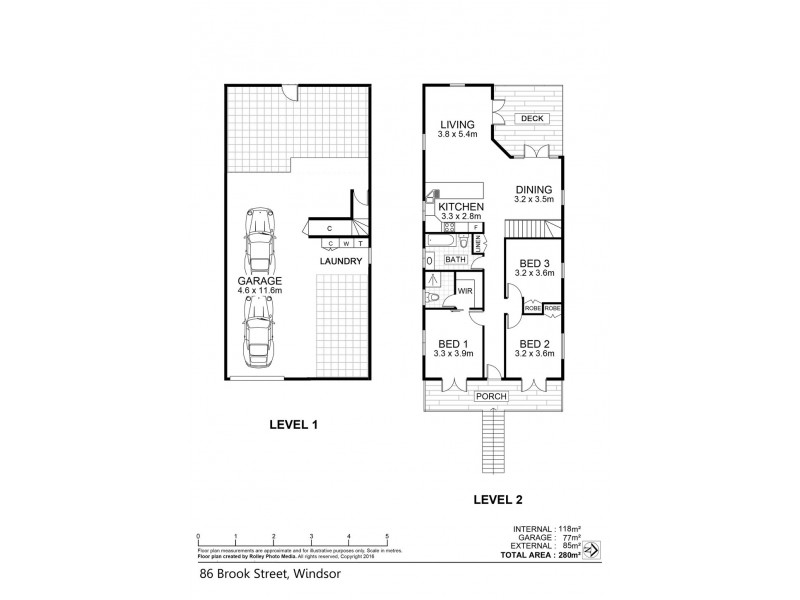 86 Brook Street, Windsor QLD 4030 Floorplan