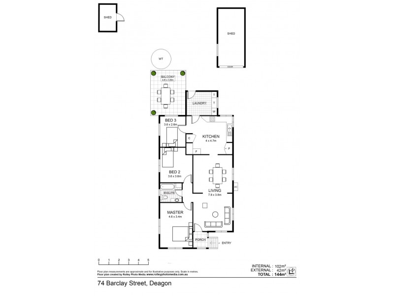 74 Barclay Street, Deagon QLD 4017 Floorplan