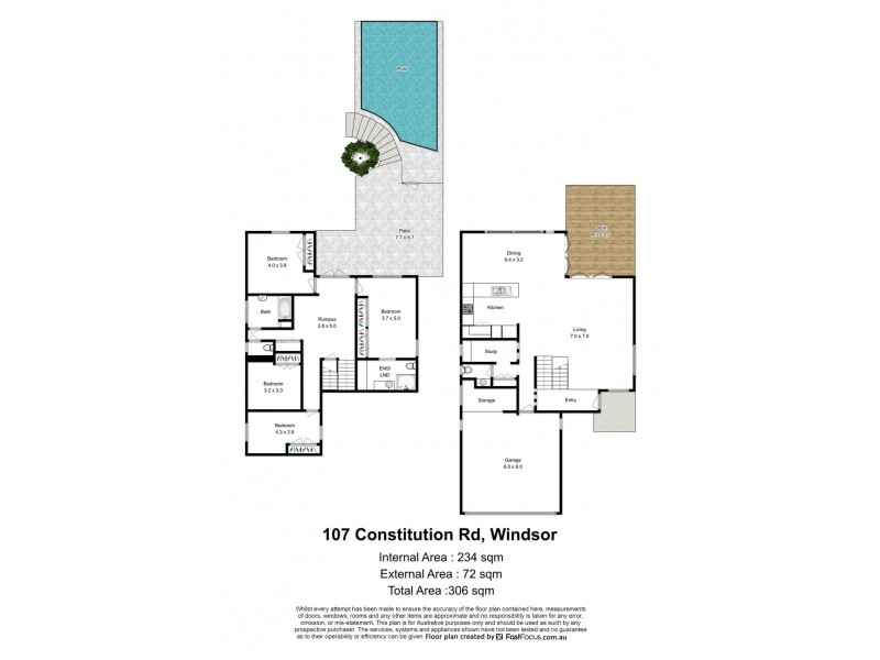 107 Constitution Road, Windsor QLD 4030 Floorplan
