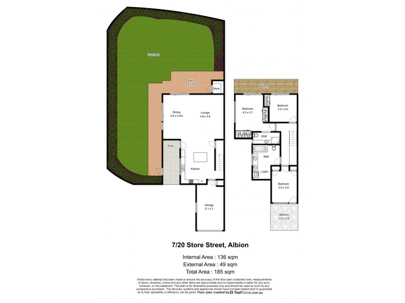 7/20 Store Street, Albion QLD 4010 Floorplan