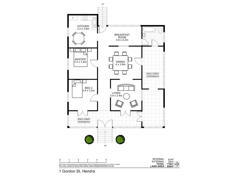 1 Gordon Street, Hendra QLD 4011 Floorplan